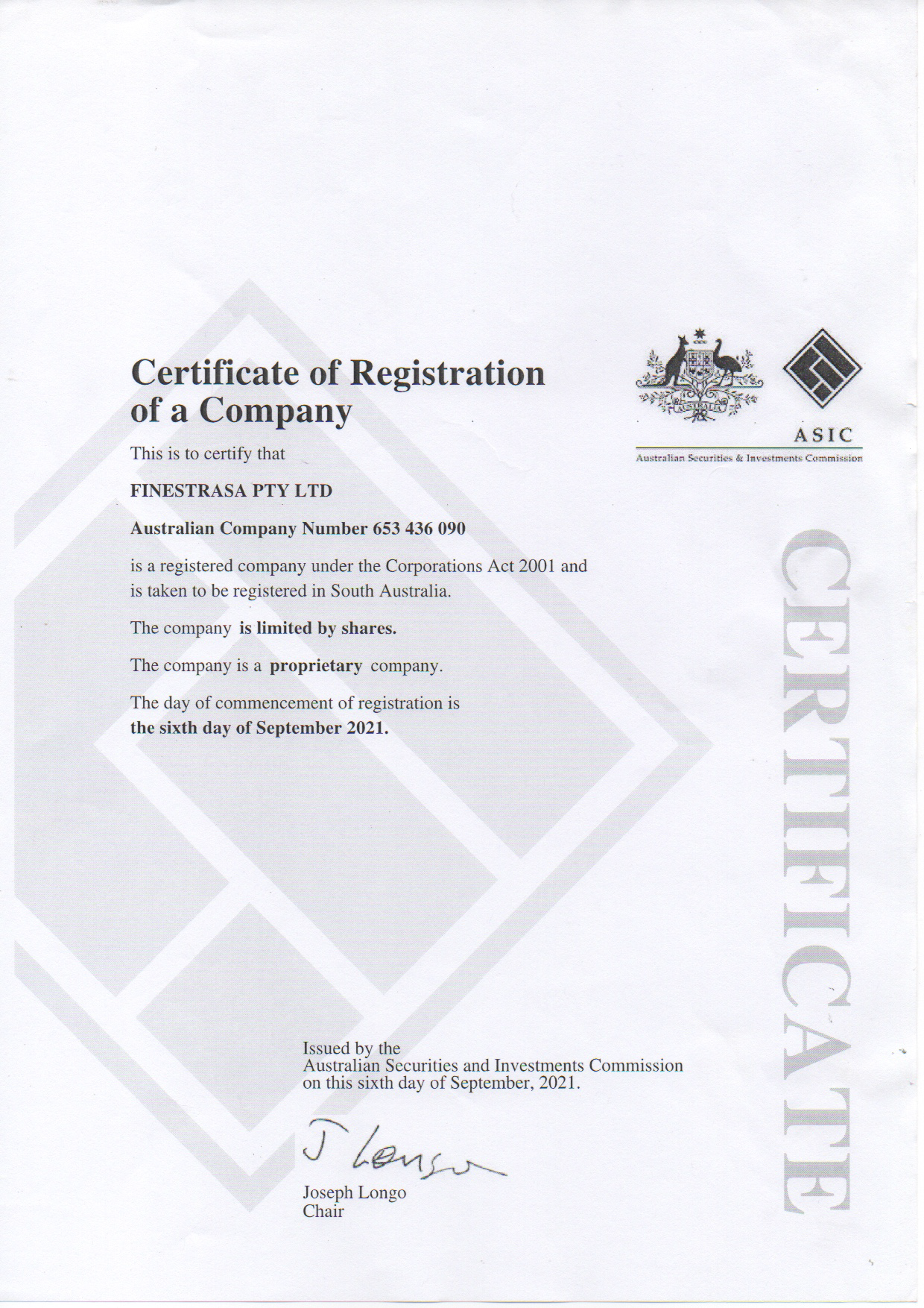 Company Registration